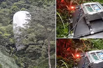 Không ai nhận sở hữu “vật thể lạ” phát sáng rơi xuống rừng ở Hà Giang