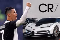 Ronaldo lại tậu siêu xe Bugatti Centodieci hơn 206 tỷ đồng