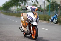 Xe ga bình dân Honda Vision Việt độ "đồ chơi" đầy cá tính