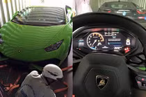 Khui thùng 2 siêu xe tiền tỷ Huracan và BMW i8 tại VN