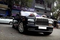 Rolls-Royce Phantom trị giá 28 tỷ rước dâu tại Hải Dương