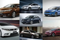 Top xe ôtô sedan hạng C bán chạy nhất Việt Nam 