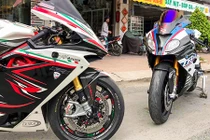 Bộ đôi siêu môtô khủng hơn 2 tỷ của dân chơi miền Tây 