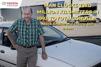 Toyota Corolla 1993 chạy hơn 2 triệu km chưa thay động cơ, hộp số