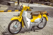 Cận cảnh Honda Super Cub 2018 giá 80 triệu ở Sài Gòn