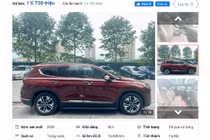 Hyundai SantaFe cũ tại Việt Nam, bán lại không lỗ mà còn lãi to?