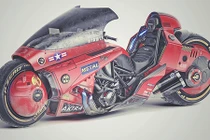 AKIRA Bike - siêu môtô độ khủng phong cách "Max điên" 