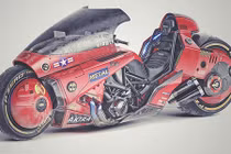 AKIRA Bike - siêu môtô độ khủng phong cách "Max điên" 