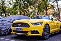 Đại gia Hải Phòng "cưỡi" Ford Mustang lên Hà Nội uống cafe