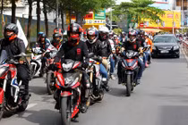 1.000 biker tham gia diễu hành xe độ ở Sài Gòn