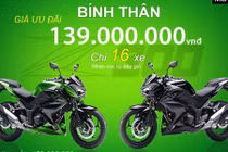 Kawasaki Việt Nam lại “chơi chiêu” giảm giá sốc Z300