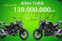Kawasaki Việt Nam lại “chơi chiêu” giảm giá sốc Z300