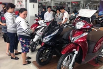 Doanh số xe máy Honda tại Việt Nam đang sụt giảm