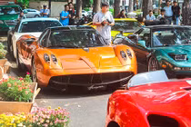 Cường Đô la, Minh Nhựa cùng dàn siêu xe 200 tỷ đón Tết