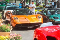 Cường Đô la, Minh Nhựa cùng dàn siêu xe 200 tỷ đón Tết