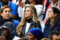 Vẻ xinh đẹp của bạn gái Pogba ở bán kết World Cup 2018