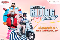 Trải nghiệm xe máy Yamaha cùng Hoa hậu Thùy Tiên, Ninh Dương Couple 