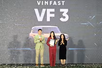 Xe mini điện VinFast VF3 là mẫu ôtô của năm 2024