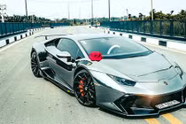 Siêu xe Huracan khủng nhất VN độ mâm 240 triệu đồng