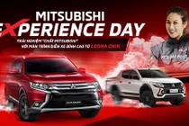 Xem người đẹp Leona Chin "phá xe" Mitsubishi tại Hà Nội