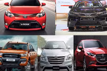 Top xe ôtô bán chạy nhất Việt Nam đầu năm 2018