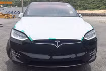 Siêu xe ôtô điện Tesla Model X P100D "cập bến" Hà Nội 