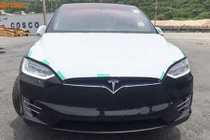 Siêu xe ôtô điện Tesla Model X P100D "cập bến" Hà Nội 