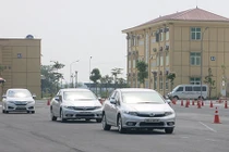 Chuyên gia Nhật đào tạo kỹ năng lái xe an toàn cho CSGT