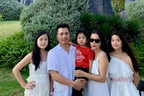 Cuộc sống giàu sang bên chồng đại gia và 3 con xinh đẹp của Mỹ Lệ