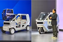 Ra mắt Hyundai tuk tuk chạy điện ba và bốn bánh "xịn sò"