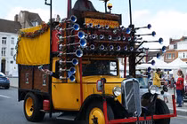 Xe tải Citroen Le Mecanophone kiêm nhạc cụ quái nhất thế giới