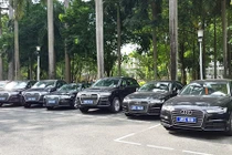 “Soi” dàn xe sang Audi Apec 2017 tiền tỷ tại Sài Gòn