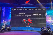 Cận cảnh Honda Vario 160 lắp ráp Việt Nam, cao nhất hơn 56 triệu đồng