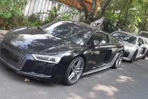 Đại gia Đặng Lê Nguyên Vũ “tậu” cặp đôi siêu xe Audi R8 mới 