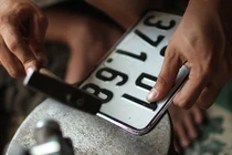 Biển số ôtô bị mờ sẽ phạt tới 1 triệu đồng 