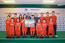 Honda sẽ tiếp sức cho các đội tuyển bóng đá Việt Nam