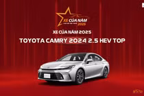Toyota Camry 2.5 HEV TOP giành giải thưởng xe của năm 2025