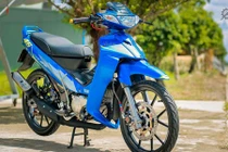 Chi tiết xe máy Yamaha Z125 độ nửa tỷ đồng ở miền Tây 