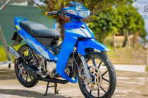 Chi tiết xe máy Yamaha Z125 độ nửa tỷ đồng ở miền Tây 