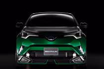 Toyota C-HR lột xác mạnh mẽ với gói độ bodykit Wald International