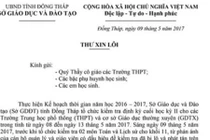 Giám đốc Sở GDĐT Đồng Tháp xin lỗi vụ lộ đề thi