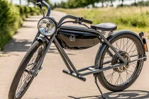 Ngắm xe máy điện siêu tối giản giá hơn 100 triệu đồng