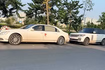 Xem dàn xe ôtô rước dâu hơn 100 tỷ tại Quảng Ninh