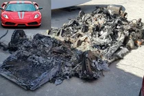 Đấu giá đống tro của siêu xe Ferrari 430 Scuderia 