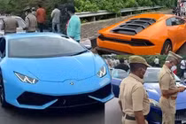 Dàn siêu xe đang diễu hành bị cảnh sát "tóm sống" vì trốn thuế 