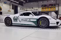 Porsche 918 Spyder ra nhập lực lượng cảnh sát Dubai