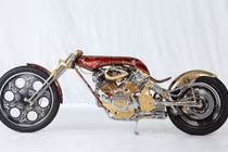 Chiêm ngưỡng Yamaha Virago dát vàng cực độc thế hệ 8x