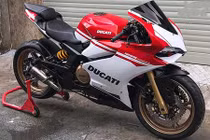 "Xế nổ Tàu" CF Moto 650NK độ siêu môtô Ducati 1299 