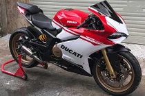 "Xế nổ Tàu" CF Moto 650NK độ siêu môtô Ducati 1299 