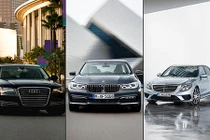 Mercedes, BMW và Audi chạy đua công nghệ trên xe hơi
